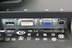 HP LA2205WG computer beeldscherm 2